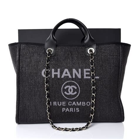 chanel raffia deauville tote bag|coco chanel deauville tote.